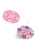 DJECO Zrób to sam bączki FLOWER POWER | Pan Piksel