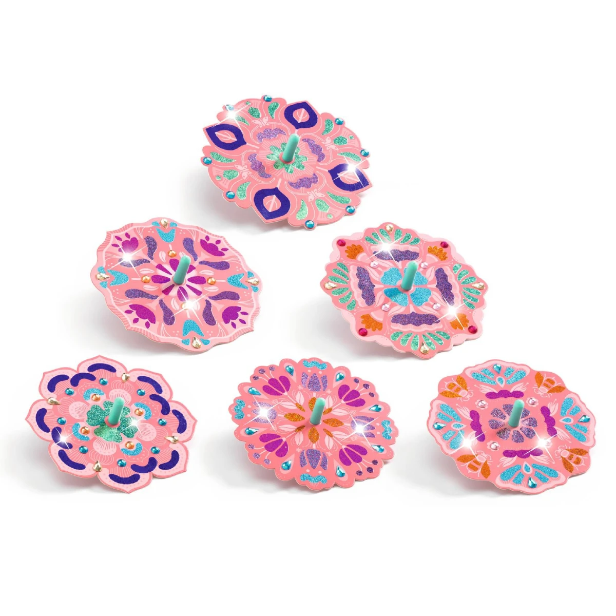 DJECO Zrób to sam bączki FLOWER POWER | Pan Piksel