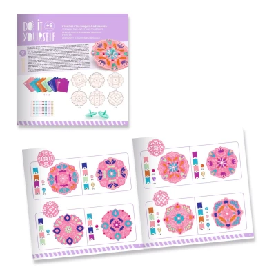 DJECO Zrób to sam bączki FLOWER POWER | Pan Piksel