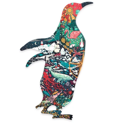 Puzzle artystyczne Pingwin Djeco | Pan Piksel