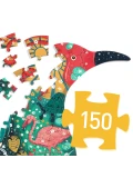 Puzzle artystyczne Pingwin Djeco | Pan Piksel
