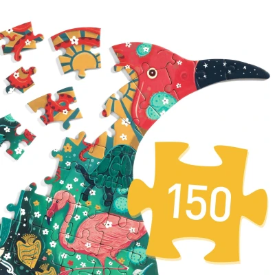 Puzzle artystyczne Pingwin Djeco | Pan Piksel