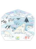 DJECO Puzzle tekturowe ARKTYKA 54 elem. | Pan Piksel