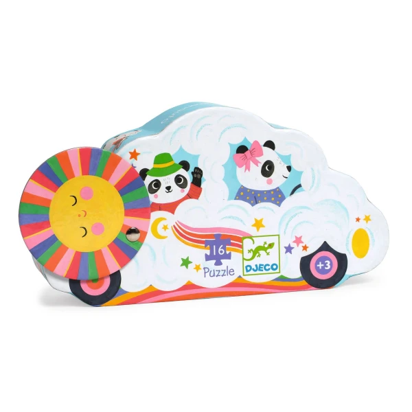 DJECO Puzzle AUTO CHMURKA | Pan Piksel