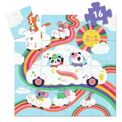 DJECO Puzzle AUTO CHMURKA | Pan Piksel