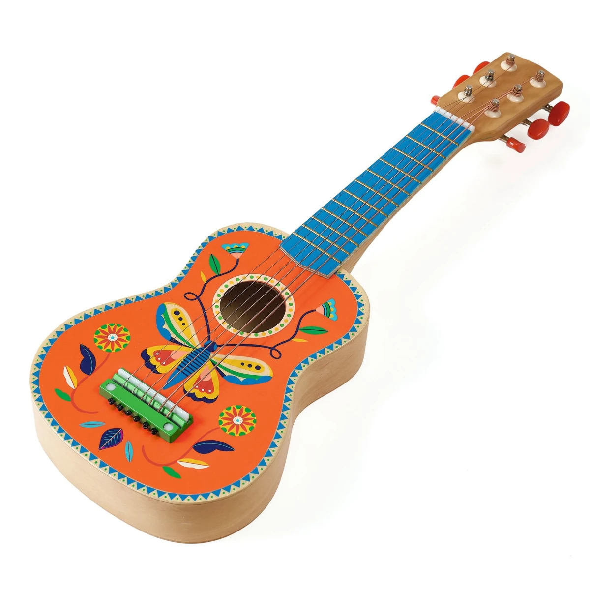 DJECO Gitara 54 cm 6 metalowych strun | Pan Piksel