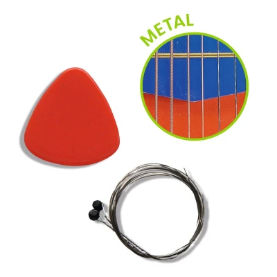 DJECO Gitara 54 cm 6 metalowych strun | Pan Piksel