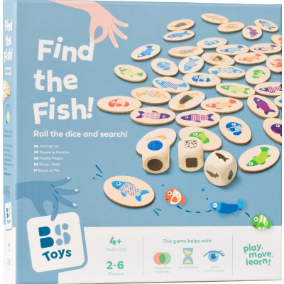 Gra edukacyjna Znajdź rybkę BS Toys | Pan Piksel