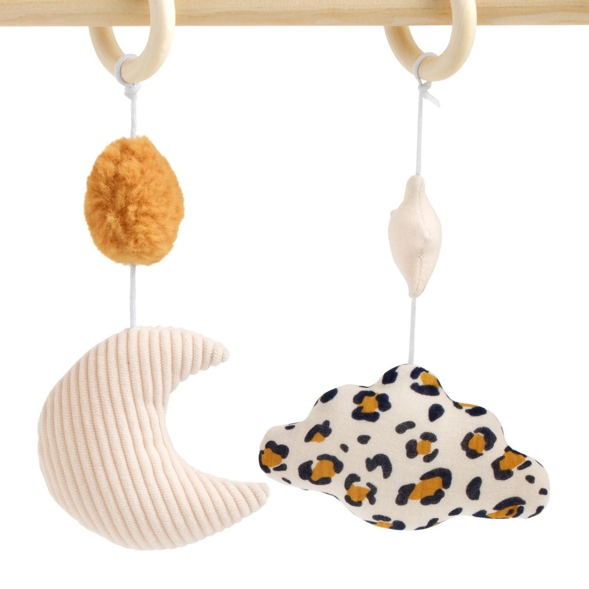 SAUTHON Drewniany Stojak Edukacyjny Leopard | Pan Piksel