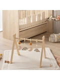 SAUTHON Drewniany Stojak Edukacyjny Leopard | Pan Piksel
