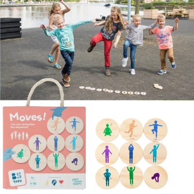 BS Toys Gra zręcznościowa Naśladuj ruchy Moves | Pan Piksel