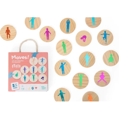 BS Toys Gra zręcznościowa Naśladuj ruchy Moves | Pan Piksel