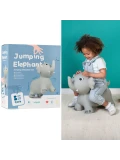 BS Toys Skoczek Słoń zabawka ruchowa 2+ pompka w zestawie | Pan Piksel