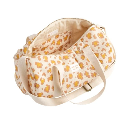SAUTHON Lekka stylowa torba muślinowa w panterkę Petit Chou | Pan Piksel