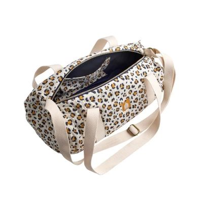 SAUTHON Lekka stylowa torba muślinowa w panterkę Leopard | Pan Piksel