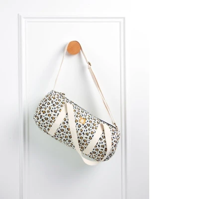 SAUTHON Lekka stylowa torba muślinowa w panterkę Leopard | Pan Piksel