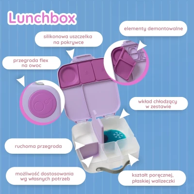 B.BOX Lunchbox Sugar Plum | Pan Piksel