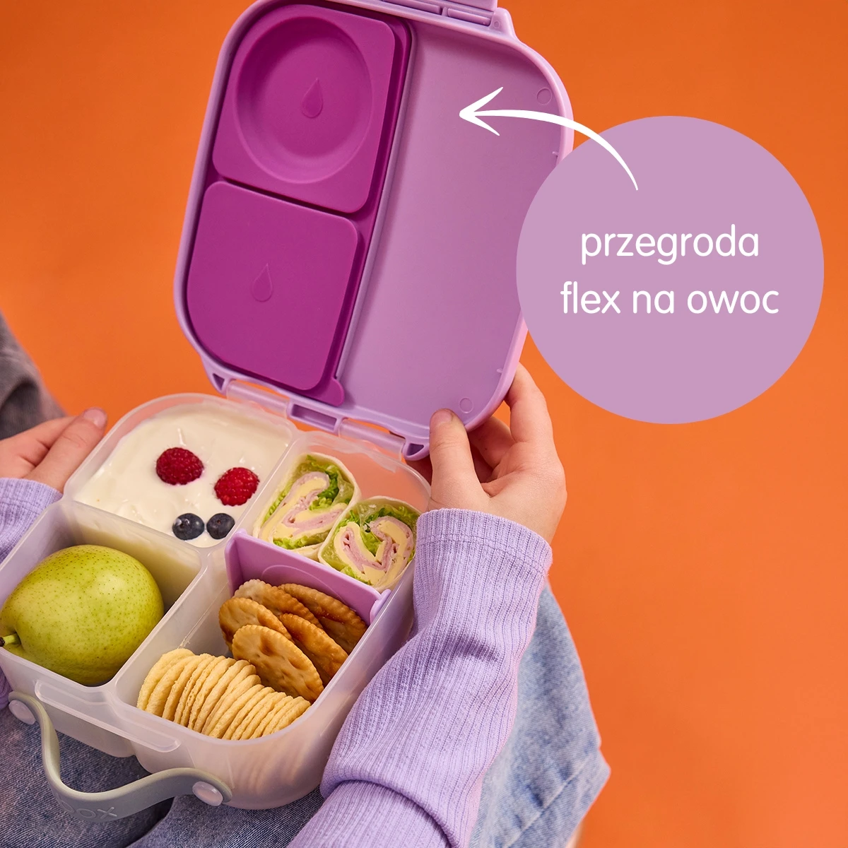 B.BOX Mini Lunchbox Sugar Plum | Pan Piksel