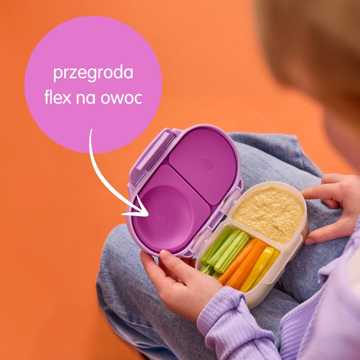 B.BOX Snackbox Pojemnik na przekąski Night Vision | Pan Piksel