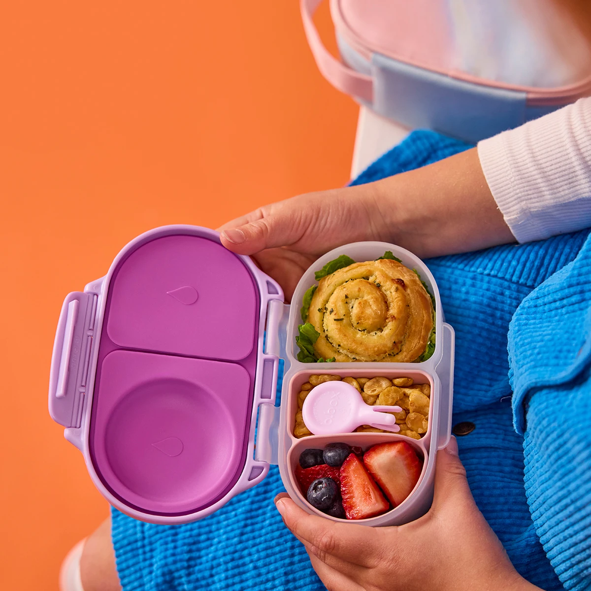 B.BOX Snackbox Pojemnik na przekąski Sugar Plum | Pan Piksel