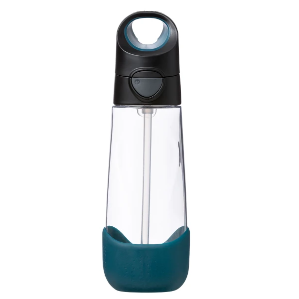 B.BOX Butelka na wodę tritanowa ze słomką 600ml Night Vision | Pan Piksel