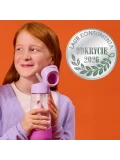 B.BOX Butelka na wodę tritanowa ze słomką 600ml Sugar Plum | Pan Piksel
