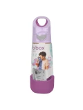 B.BOX Butelka na wodę tritanowa ze słomką 600ml Sugar Plum | Pan Piksel