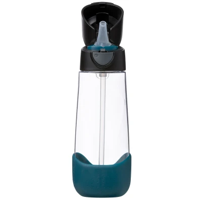 B.BOX Butelka na wodę tritanowa ze słomką 600ml Night Vision | Pan Piksel