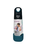 B.BOX Butelka na wodę tritanowa ze słomką 600ml Night Vision | Pan Piksel