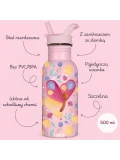 SASSI EDITORE Butelka na wodę bidon 500 ml Motyl SASSI | Pan Piksel