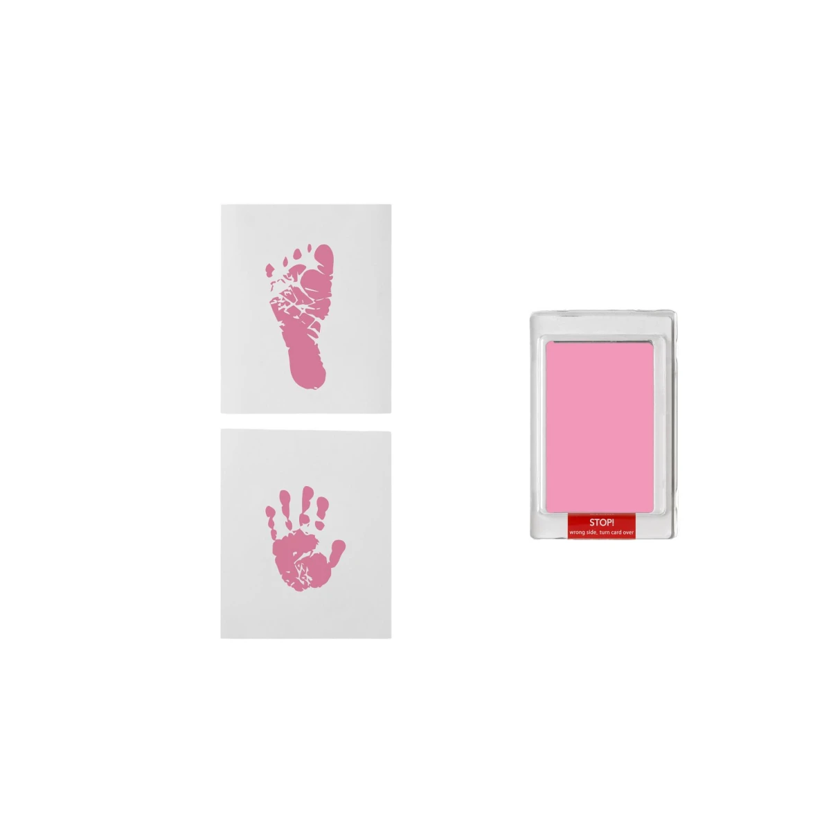 DOOKY Beztuszowy zestaw do odcisków pink | Pan Piksel