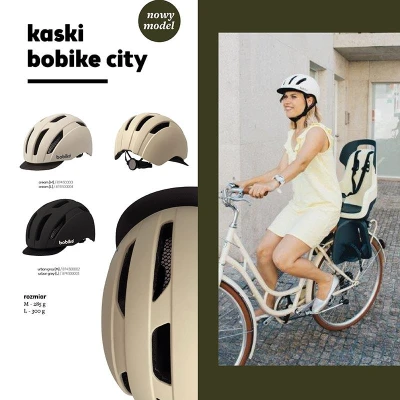 BOBIKE KASK City CREAM size M | Pan Piksel