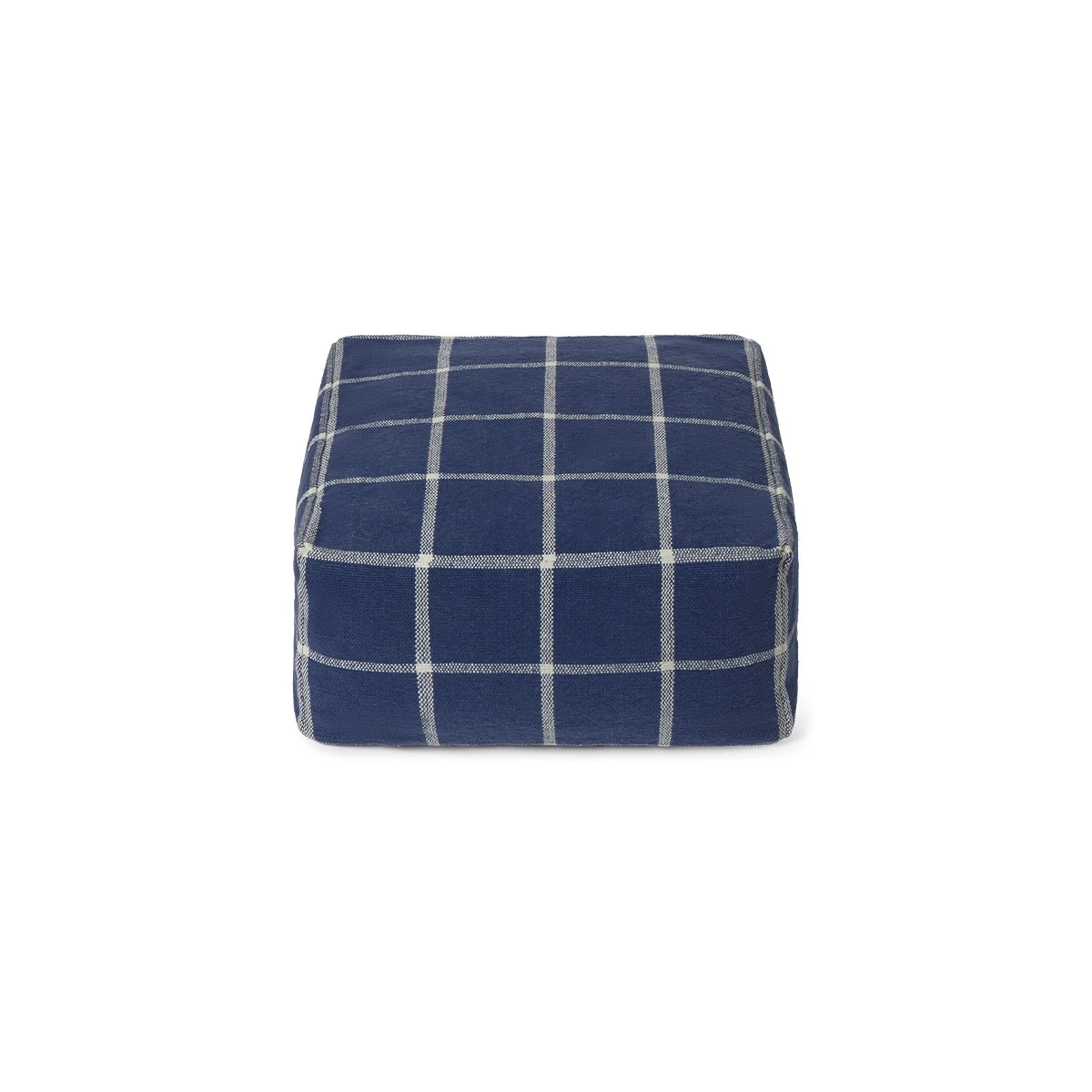 LORENA CANALS Pufa Geo Block Navy Blue | Pan Piksel