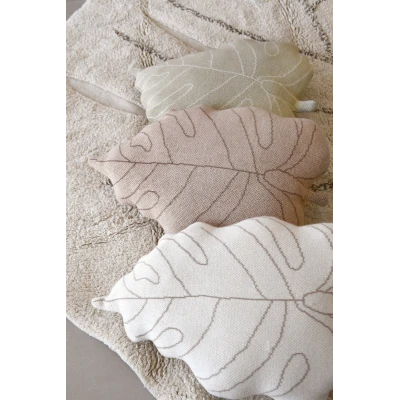 LORENA CANALS Poduszka Baby Leaf Olive | Pan Piksel