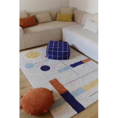 LORENA CANALS Poduszka podłogowa Bubbly Terracotta | Pan Piksel
