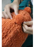LORENA CANALS Poduszka podłogowa Bubbly Terracotta | Pan Piksel
