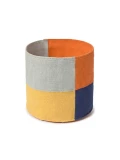 LORENA CANALS Kosz Bawełniany Color Grid | Pan Piksel