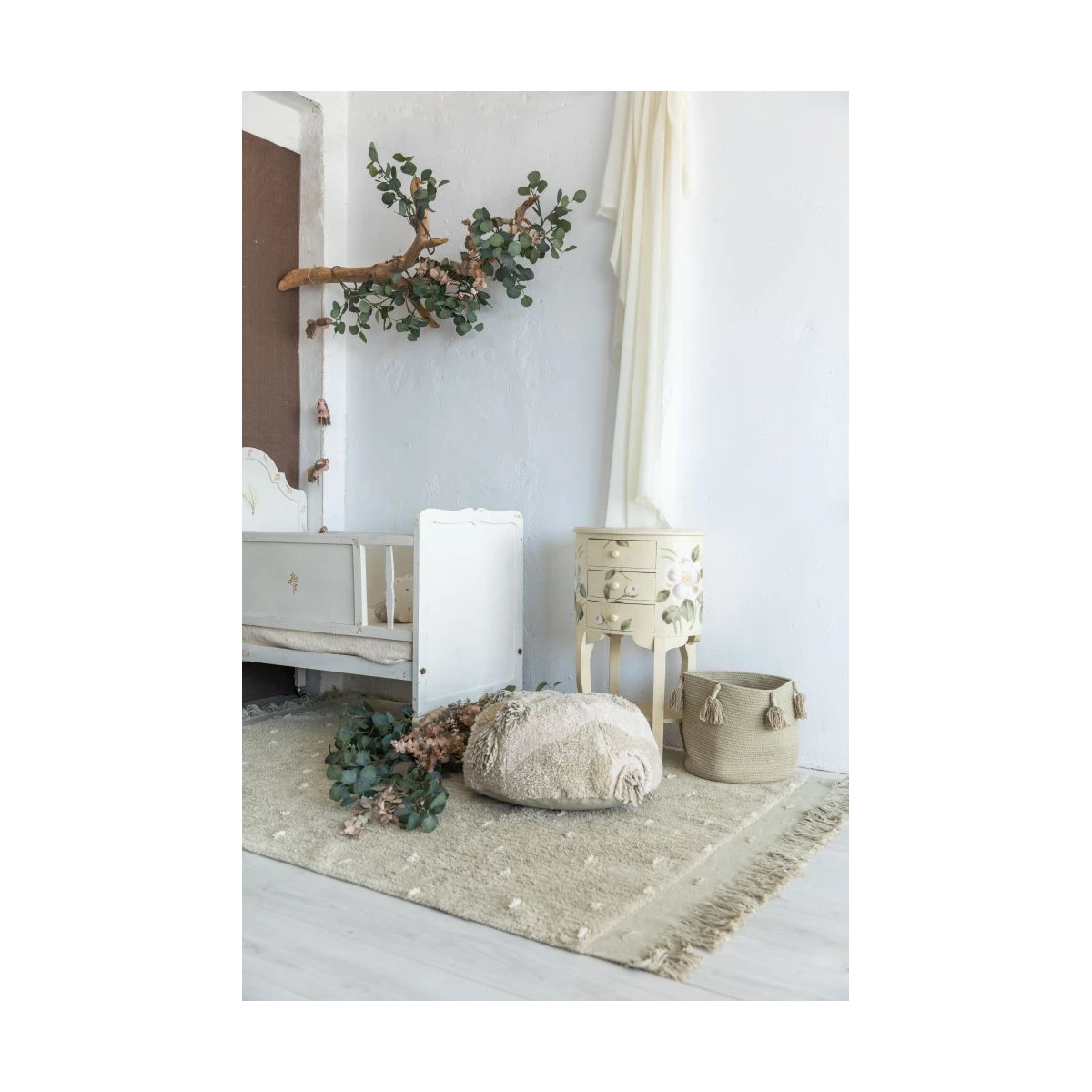 Lorena Canals Kosz Woody Olive | Pan Piksel