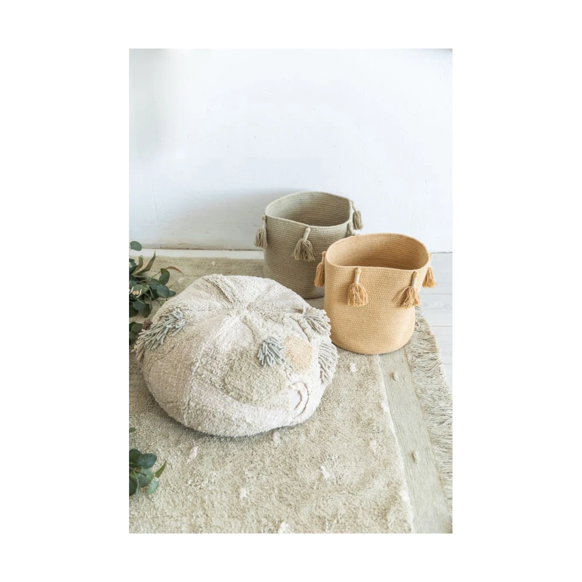 Lorena Canals Kosz Woody Olive | Pan Piksel