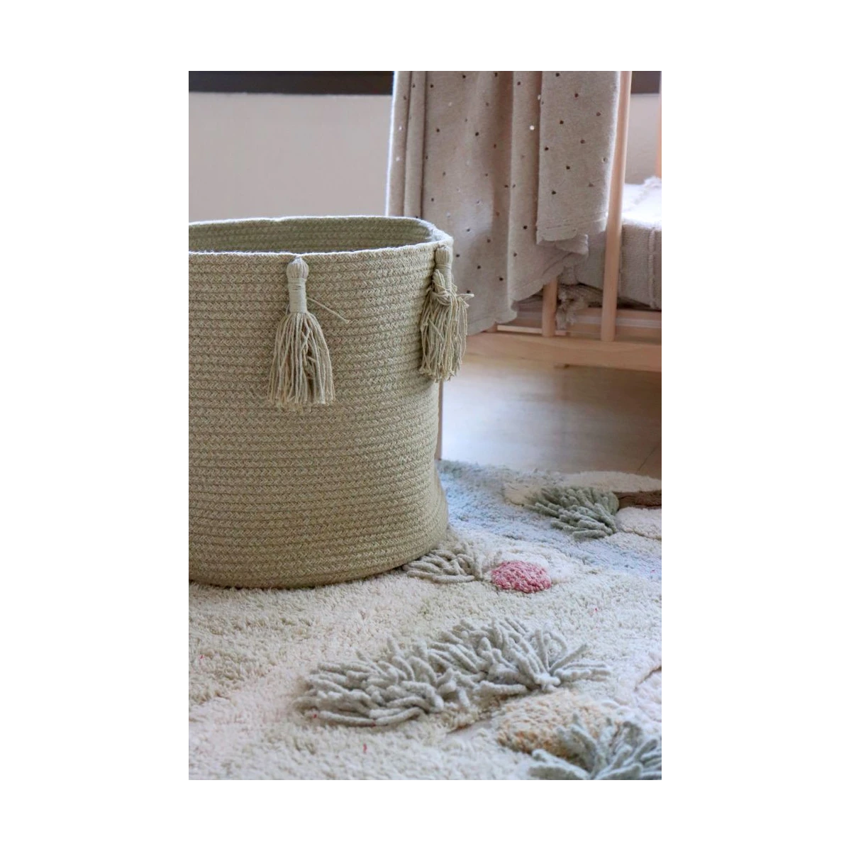 Lorena Canals Kosz Woody Olive | Pan Piksel
