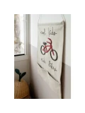 LORENA CANALS Dekoracja Ścienna Rower Eco-City 45x70 cm | Pan Piksel