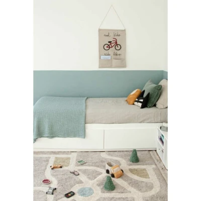 LORENA CANALS Dekoracja Ścienna Rower Eco-City 45x70 cm | Pan Piksel