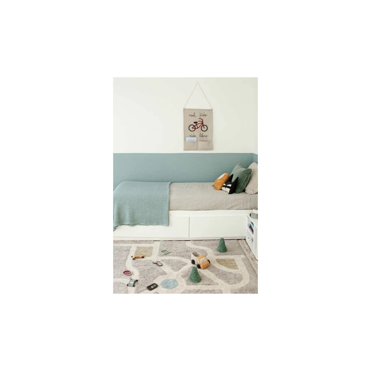 LORENA CANALS Dekoracja Ścienna Rower Eco-City 45x70 cm | Pan Piksel