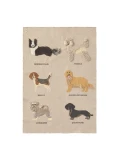 LORENA CANALS Dekoracja na ścianę Dogs Psy Wouf Wouf | Pan Piksel