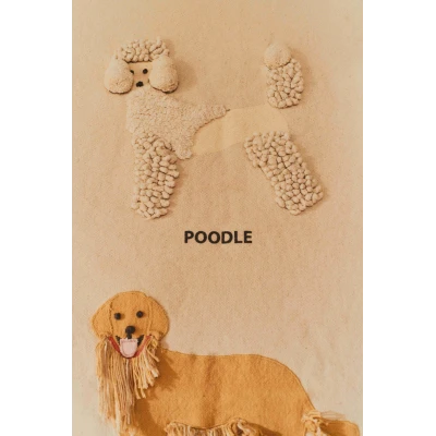 LORENA CANALS Dekoracja na ścianę Dogs Psy Wouf Wouf | Pan Piksel