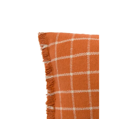 LORENA CANALS Poduszka Geo Block Terracota | Pan Piksel