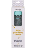 JELLYSTONE DESIGNS Jellystone Sensoryczna butelka dla niemowląt SOFT MINT 0+ wyciszająca przepływowa zamknięta | Pan Piksel