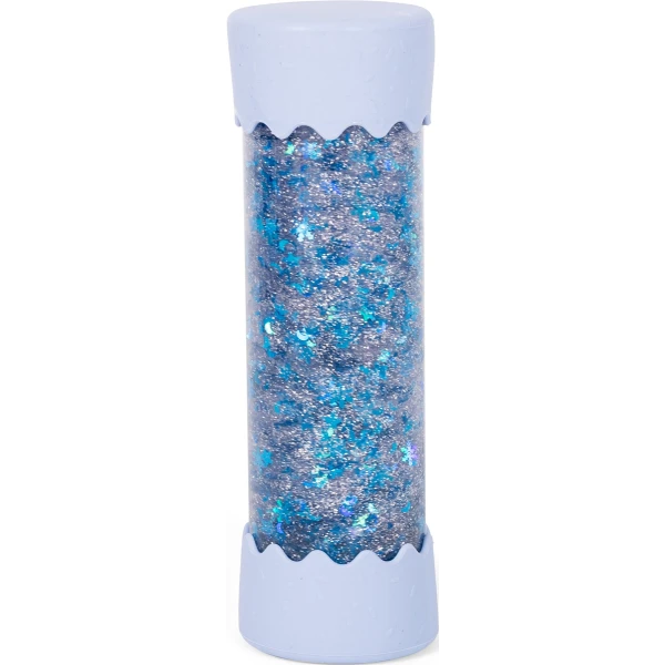 JELLYSTONE DESIGNS Jellystone Sensoryczna butelka dla niemowląt SOFT BLUE 0+ wyciszająca przepływowa zamknięta | Pan Piksel