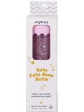 JELLYSTONE DESIGNS Jellystone Sensoryczna butelka dla niemowląt SOFT PINK 0+ wyciszająca przepływowa zamknięta | Pan Piksel