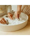 JELLYSTONE DESIGNS Jellystone Sensory Snow Sensoryczny śnieg miękka masa sensoryczna dla dzieci 3+ | Pan Piksel